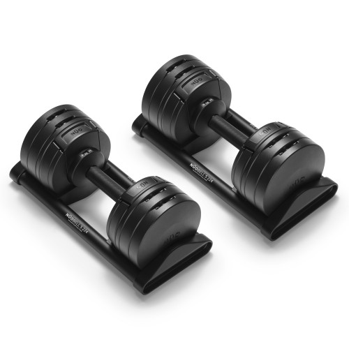 Гантель  NUO S 224 2-24 кг black пара - фото №3